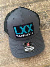 Load image into Gallery viewer, Live 70 LXX Logo Trucker Hat