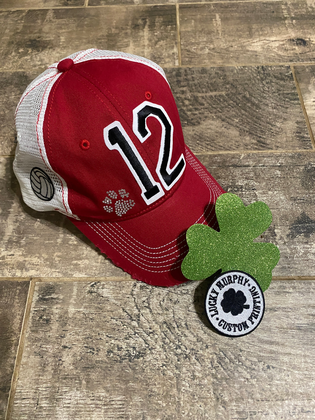 Jersey Number  Custom Hat #