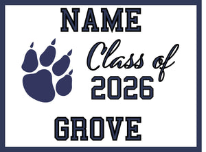 GROVE VARIOUS YARD SIGN DESIGNS