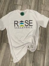 Load image into Gallery viewer, Gray RISE LOGO on White Gildan
