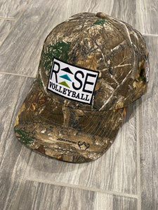 RISE Camo Logo Patch Hat