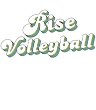 Load image into Gallery viewer, Retro RISE Volleyball PEPPER COMFORT SHIRT
