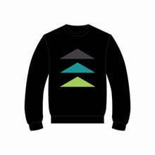 Load image into Gallery viewer, Black RISE Triangle Hoodie
