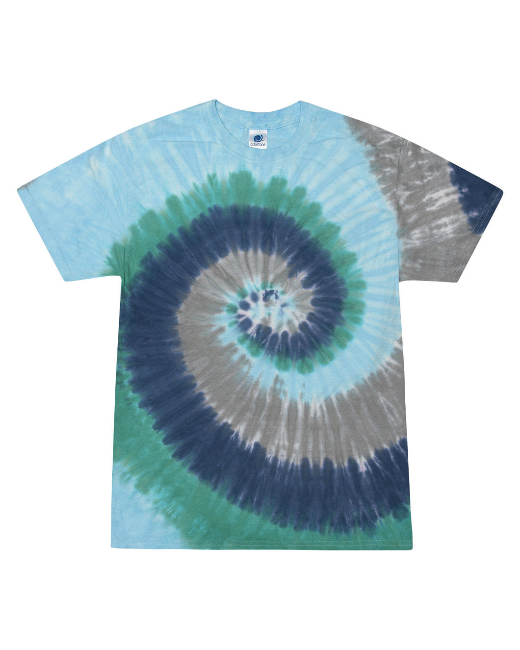 RISE UP PRINTED ON TIE DYE SHIRT