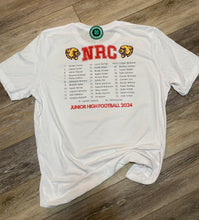 Load image into Gallery viewer, NRC JR HIGH FOOTBALL ROSTER SHIRT
