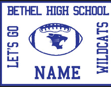 Load image into Gallery viewer, Bethel Yard Sign Football
