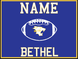 Bethel Yard Sign Football