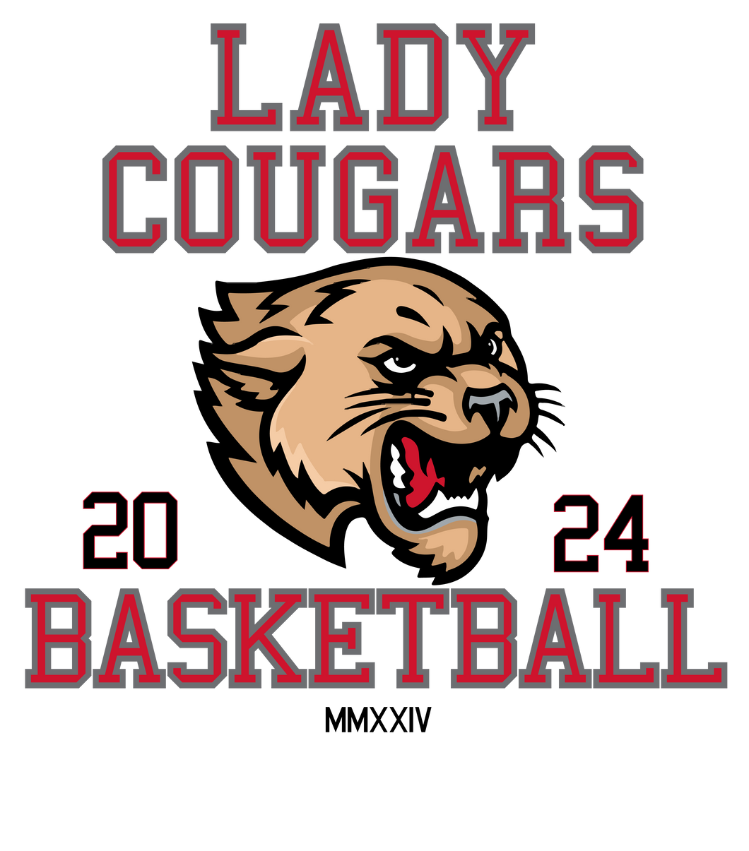 2024 LADY COUGAR OR SCHOOL OF CHOICE BASKETBALL