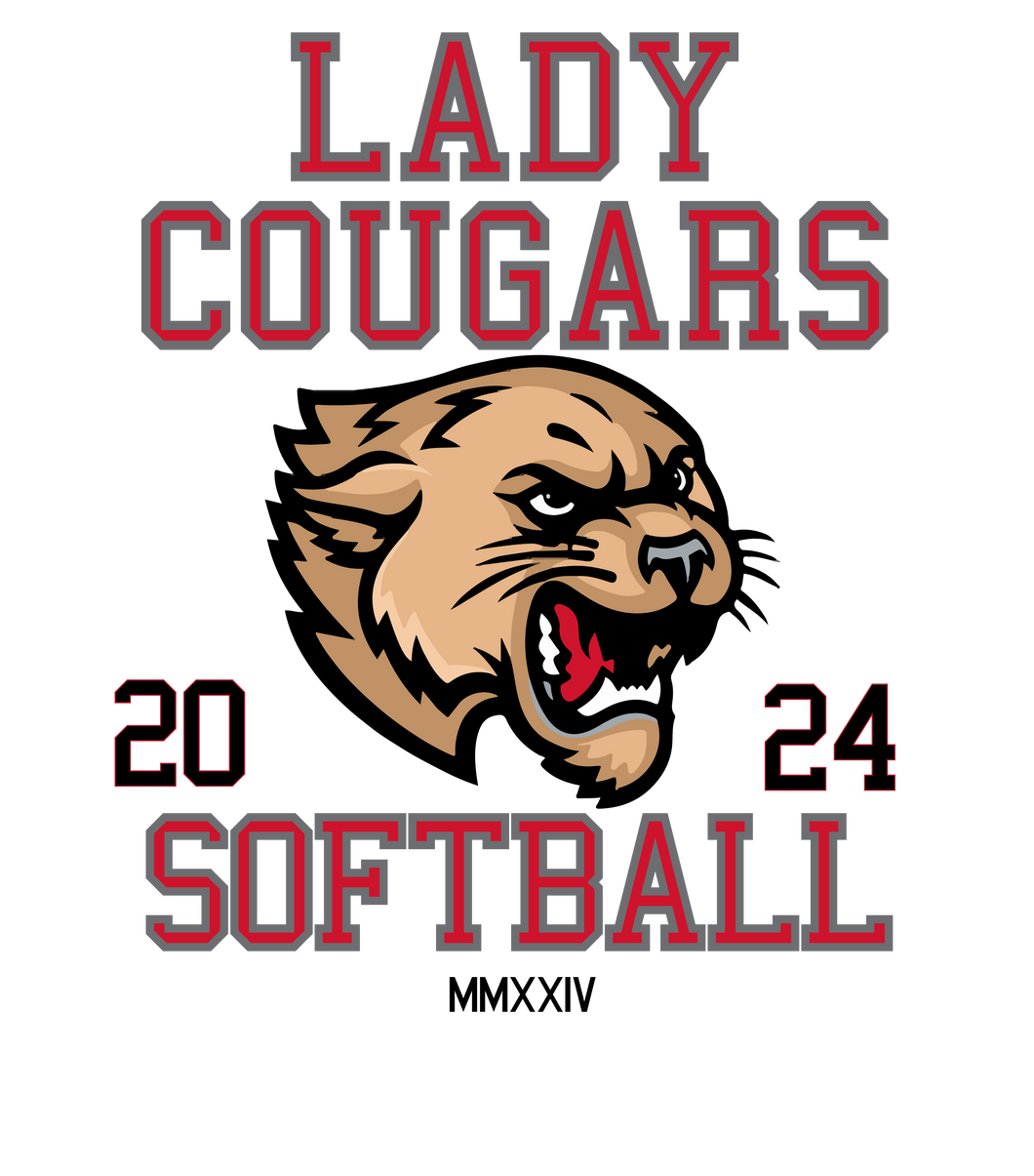 2024 LADY COUGAR OR SCHOOL OF CHOICE SOFTBALL