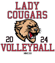 Load image into Gallery viewer, 2024 COUGAR OR SCHOOL OF CHOICE VOLLEYBALL
