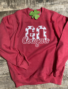 GO COUGARS SWEATSHIRT - NRC NORTH ROCK CREEK HIGH SCHOOL