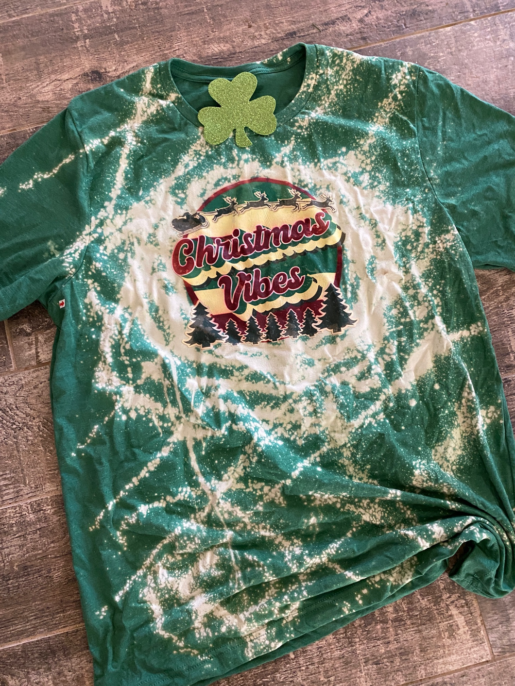 RETRO CHRISTMAS VIBES BLEACHED