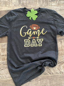 Game Day Gold with Football