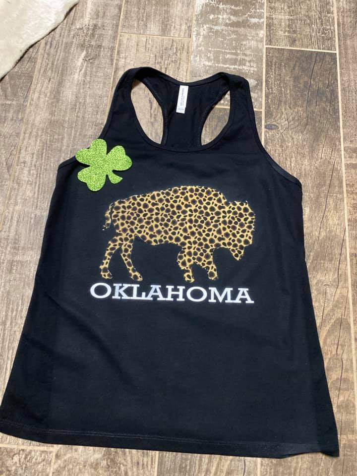 Bison Leoprd Print Tank